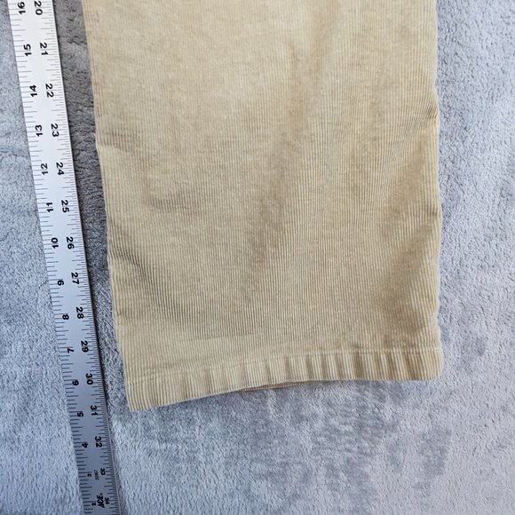 Talbots Pants Women's 8 Beige Corduroy Stretch Casual Office‎ Wear Comfort - Picture 8 of 11